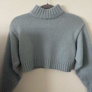 Aritzia heinen cropped sweater